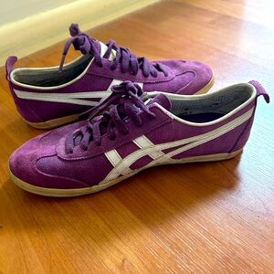 Purple Onitsuka Tiger Suede Women’s Size 8
